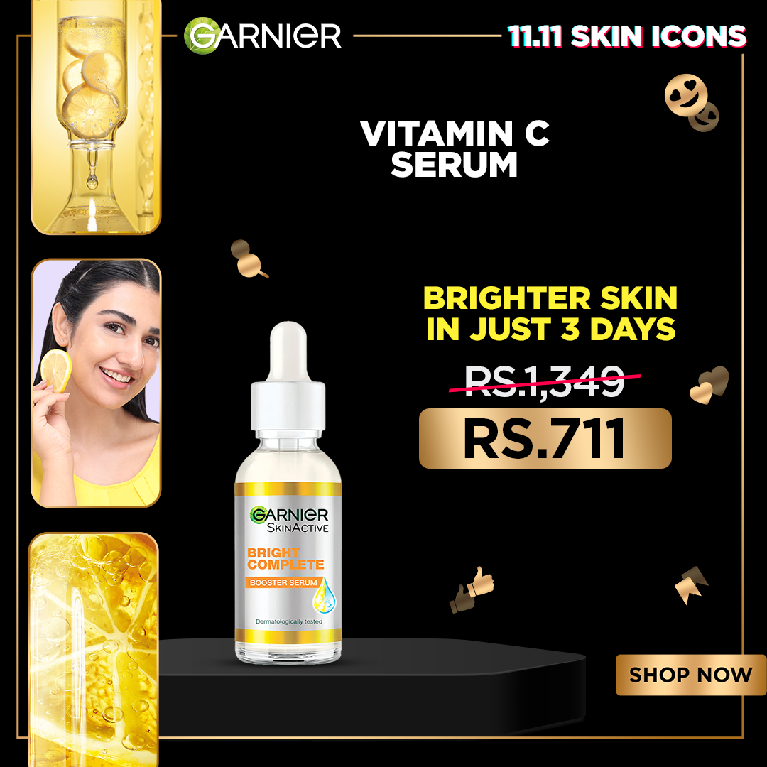 Garnier- Bright Complete Vitamin C Booster Serum 15ml