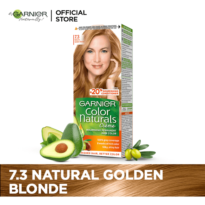 Garnier Color Naturals - 7.3 Natural Golden Blonde Hair Color