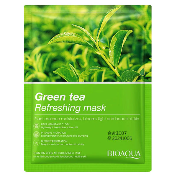 BIOAQUA - Green Tea Refreshing Facial Mask