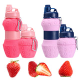 Home.Co - Silicone Foldable Water Bottle - Fruit (Random)