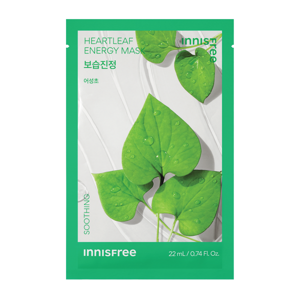 Innisfree - Squeeze Energy Mask Sheet 20ml Heart Leaf