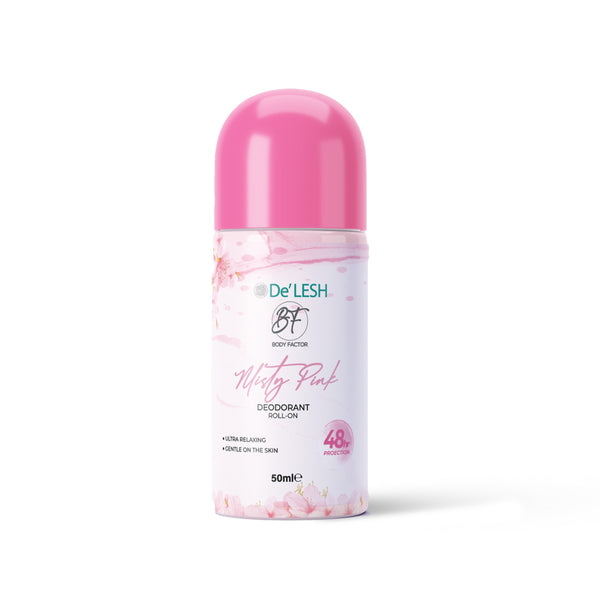 De'Lesh - Body Factor Roll On 50ml Misty Pink