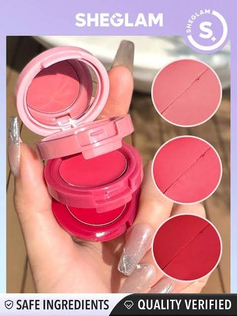 SHEGLAM Very Cherry Cheek & Lip Cream Stack