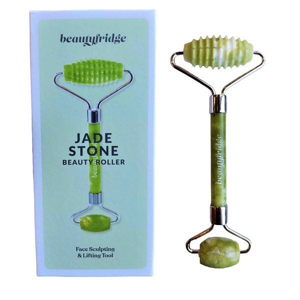 Beauty Fridge Original Natural Jade Stone Facial Roller for Skin Lifting / Sculpting