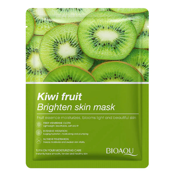 BIOAQUA - Kiwi Fruit Brighten Skin Face Sheet Mask