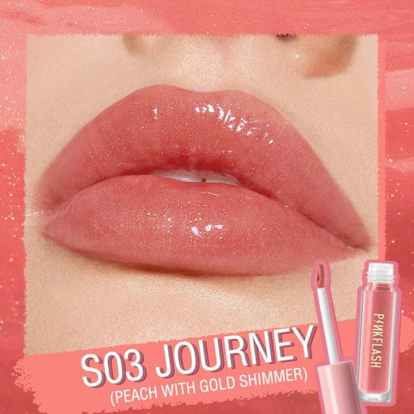 PINKFLASH - Moist Lip Gloss Journey PF-L02-S03