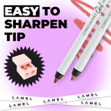 Lamel - Long lasting Gel Lip Liner 408 Pink Plum