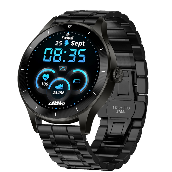 SVESTON LEGEND CHAIN SMARTWATCH WITH FREE SILICON STRAP