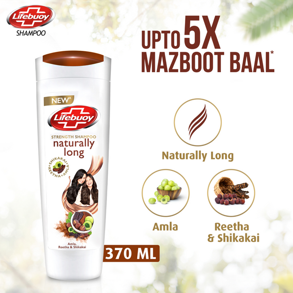 Lifebuoy Naturally Long Shampoo - 370ML