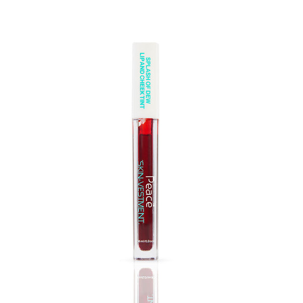 Peace Skin - Splash of Dew Lip & Cheek Tint (Red)