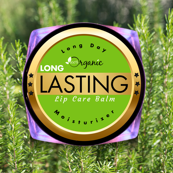 Nourish & Flourish - Long Lasting Lip Balm - Organic Moisturizer with Delightful Fragrance