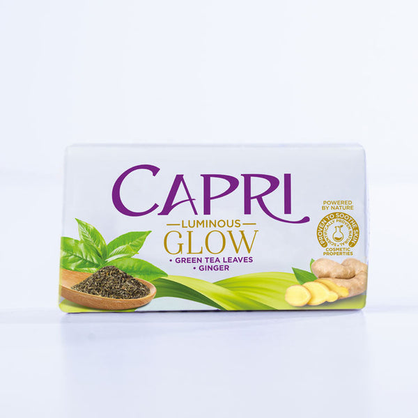 Capri Luminous Glow Green Soap - 120GM - Single