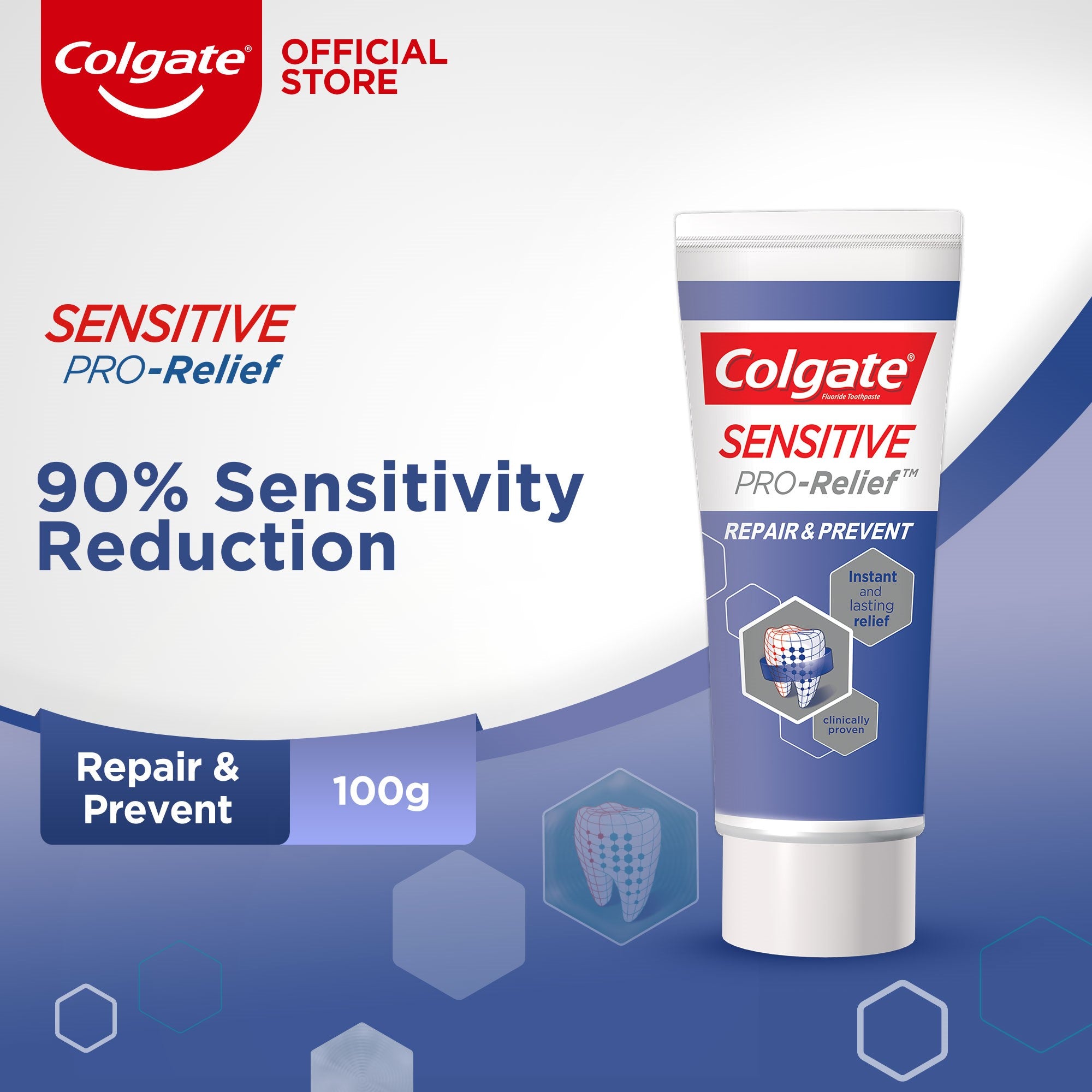 Tooth Repairs Colcate Colgate- Sensitive Pro-Relief Repair Prevent Toothpaste, 100g – Bagallery