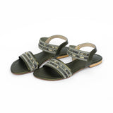 VYBE - Cross Straps Flat