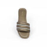 VYBE - Two Shine Strap Slide-Dull Gold