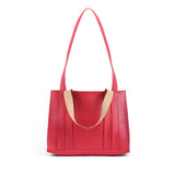 VYBE - Double Strap Shoulder Bag -(Red)