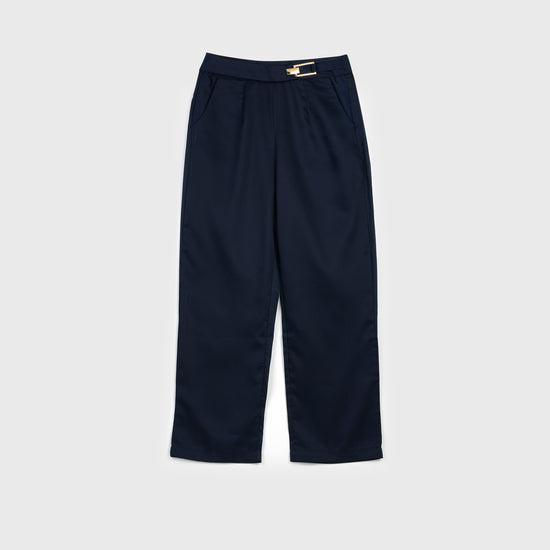 VYBE - Bottom With Metal Buckle - Navy Blue