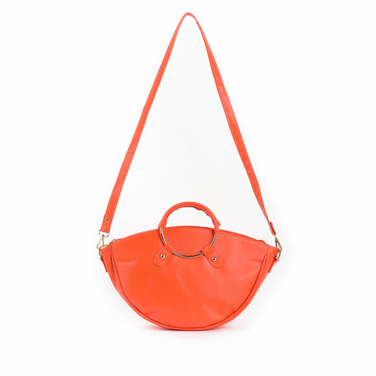 VYBE - Round Shoulder Bag - Orange