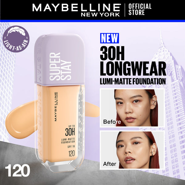 Maybelline New York - Super Stay Up to 30hr Lumi Matte Foundation - 120