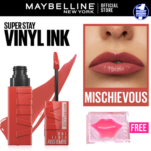 Maybelline New York - Super Stay®Vinyl Ink Longwear Liquid Lipcolor - Mischievous