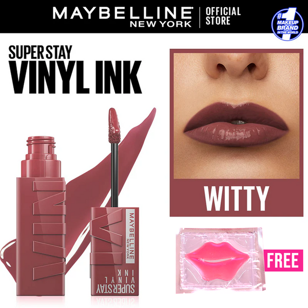 Maybelline New York - Super Stay®Vinyl Ink Longwear Liquid Lipcolor - Witty