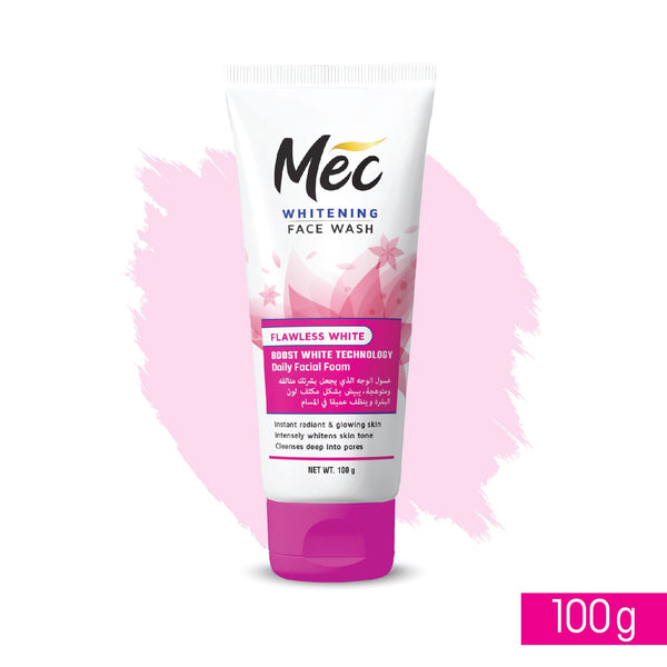 Mec  - Whitening Flawless White Face Wash 100Ml