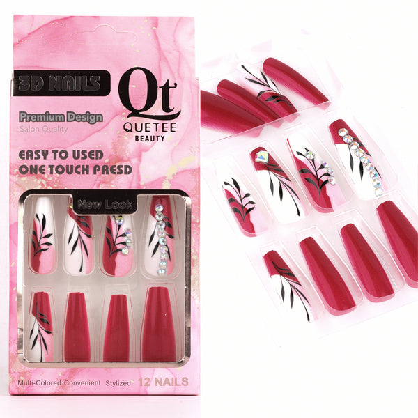 Quetee Beautee - Nails 12Pc