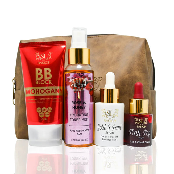 SL Basics - NO MAKEUP KIT Pink Undertone Bag - 1 PIECE