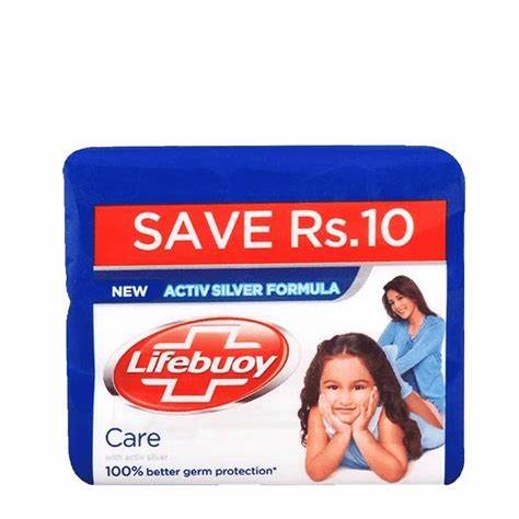 Lifebuoy Care Soap Bar Trio - 100G