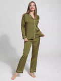 Emerce - Galaxy Pajama Suit Olive Green