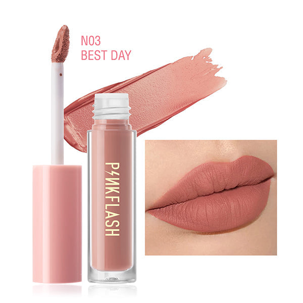 PINKFLASH - Melting Matte Waterproof Lipcream Best Day PF-L01-N03