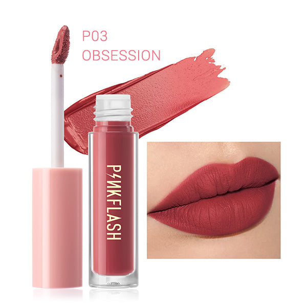 PINKFLASH - Melting Matte Waterproof Lipcream Obsession PF-L01-P03