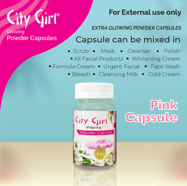 City Girl - Whitening Powder Capsule - P (60g)