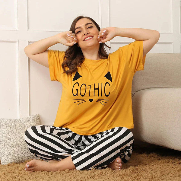 Emerce - M-Gothic Printed Night Suit