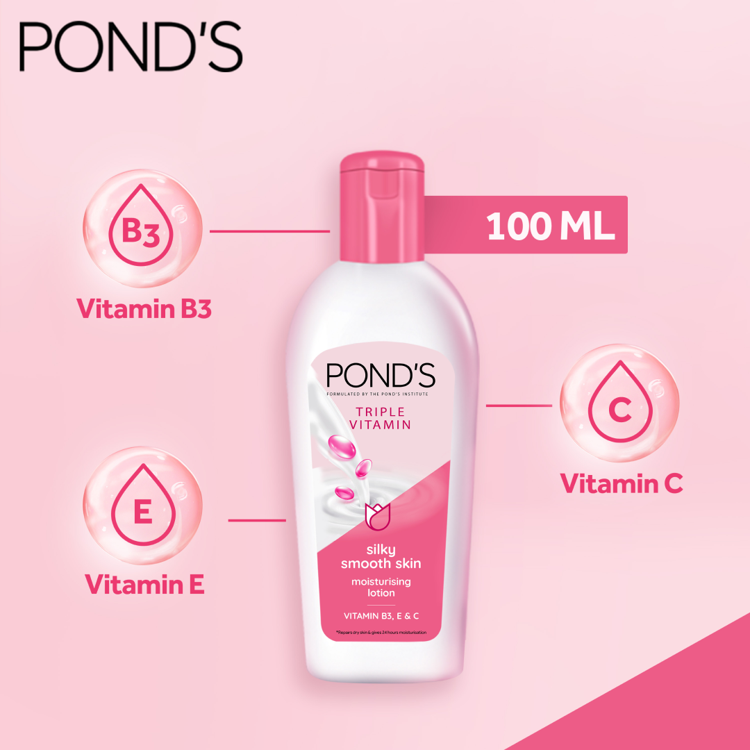 POND'S Triple Vitamin Moisturizing Lotion - 100ML