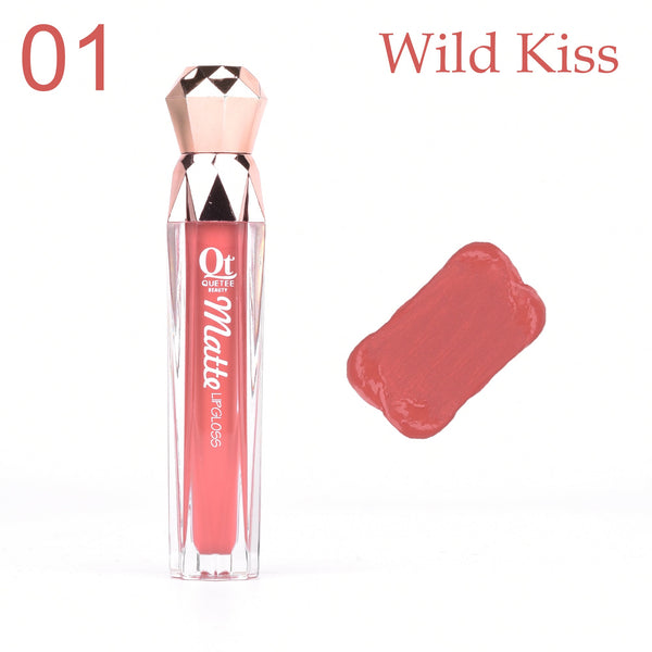 Quetee Beautee - Matte Lipgloss-01 Wild Kiss