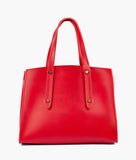 RTW - Red multi compartment satchel bag