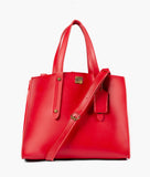 RTW - Red multi compartment satchel bag