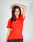 Bodybrics - Embroidered Logo T-Shirt - Red