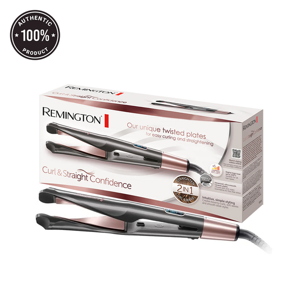 Remington- S6606 Curl & Straight Confidence Hair Straightener