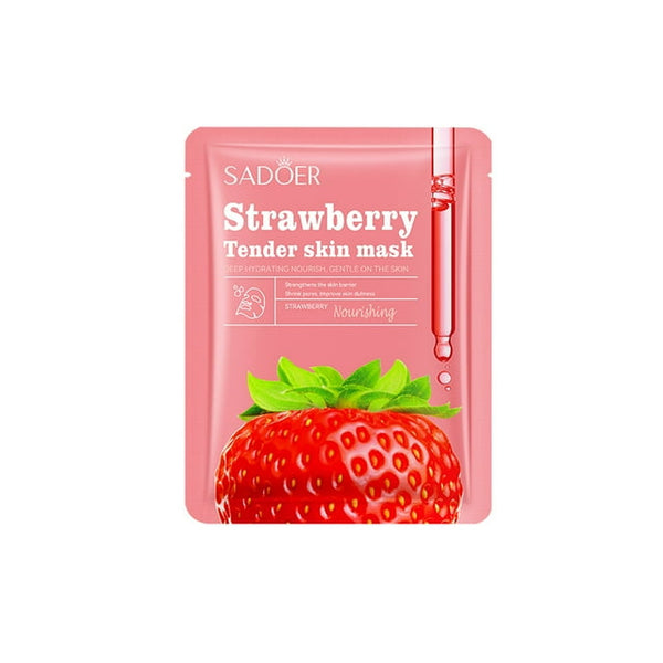 SADOER - Strawberry Tender Skin Facial Mask