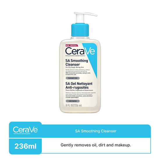 CeraVe- SA Smoothing Cleanser Pump, 236 Ml