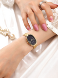 Shein - Vintage Small Round Women's Watch, Elegant And Versatile Quartz Watch