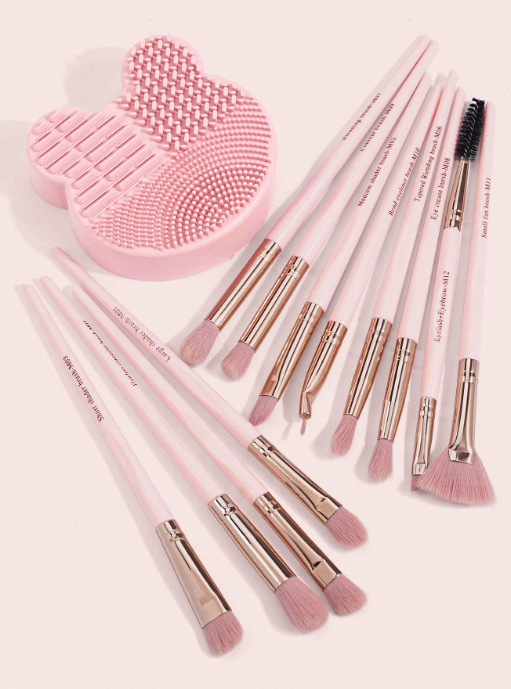 Shein - 12-piece makeup brush set