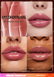 SHEGLAM - Ember Rose Immortal Love Nourishing Lip Gloss- Unconditional