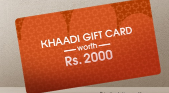 Khadi Gift Voucher Rs  2000 - FOC