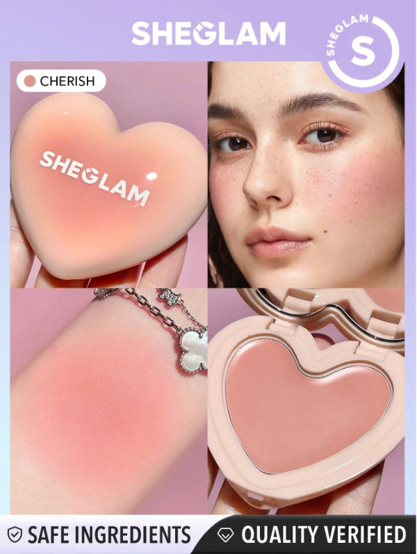 SHEGLAM Playing Cupid Cream Blush-Cherish