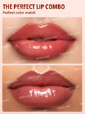 SHEGLAM Lip Rules Liner & Gloss Pen-Golden Rule 2-In-1 Moisturizing Liquid Lipstick Judgey Match