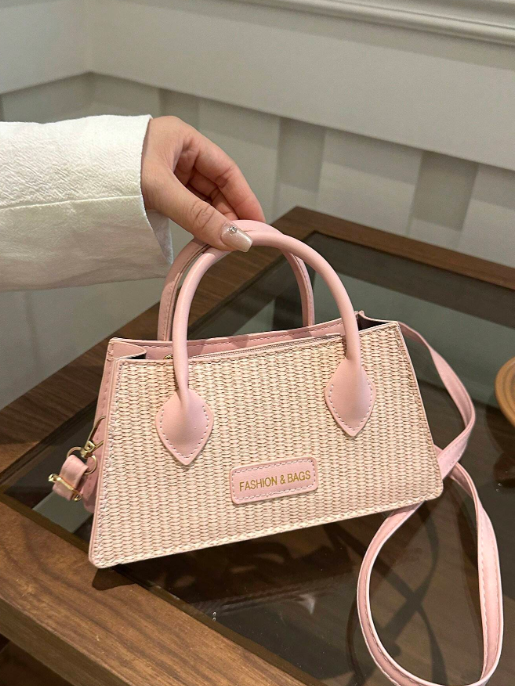 Shein - Fashionable Casual One Shoulder Korean Style Commuter Women Bag, Crossbody Bag, Simple Square Handbag