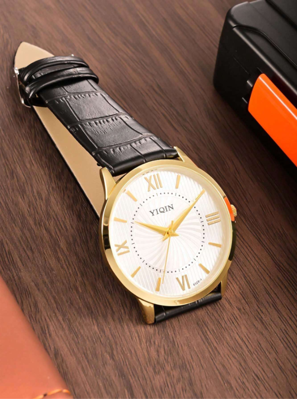 Shein - New Fashion All-Match Korean Style Casual Quartz Watch